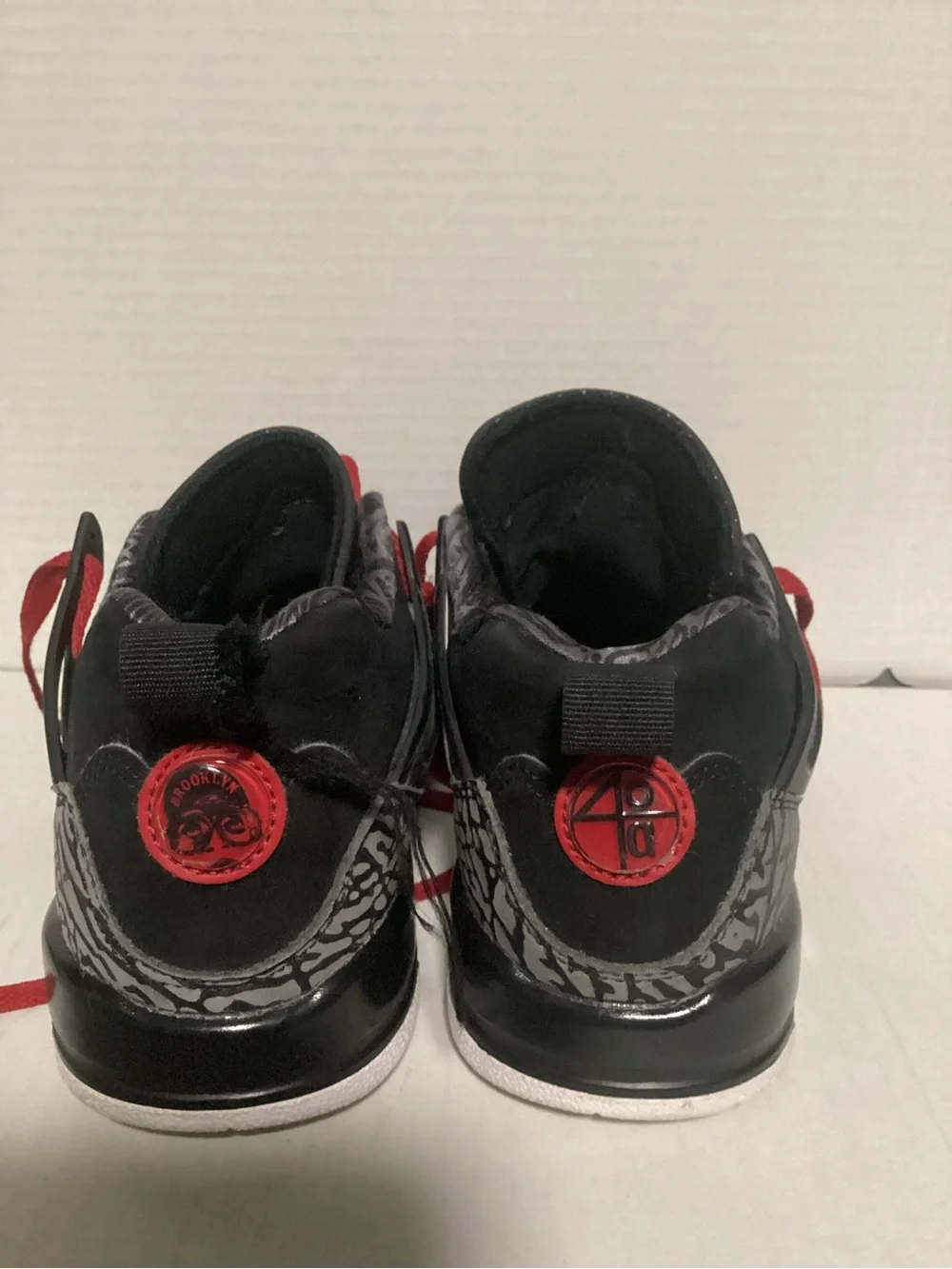 Jordan Black Sneakers with Subtle Gray Details